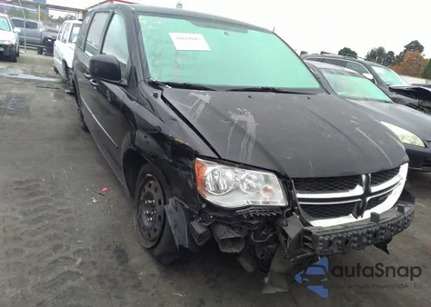 2016 Dodge Grand Caravan Se из США, поврежденный, VIN 2C4RDGBG5GR262417